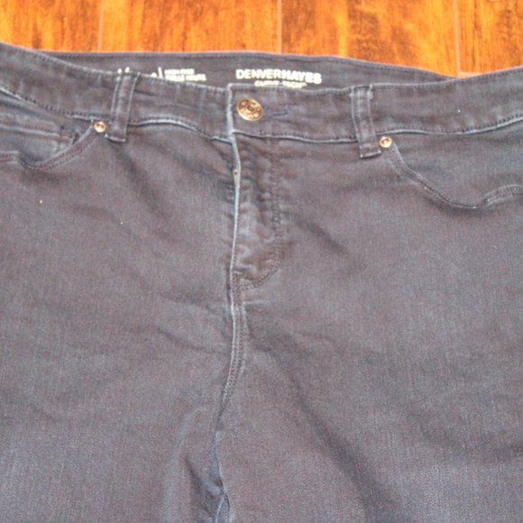 Denver Hayes Denim Capris Size 14 - Picture 4 of 6